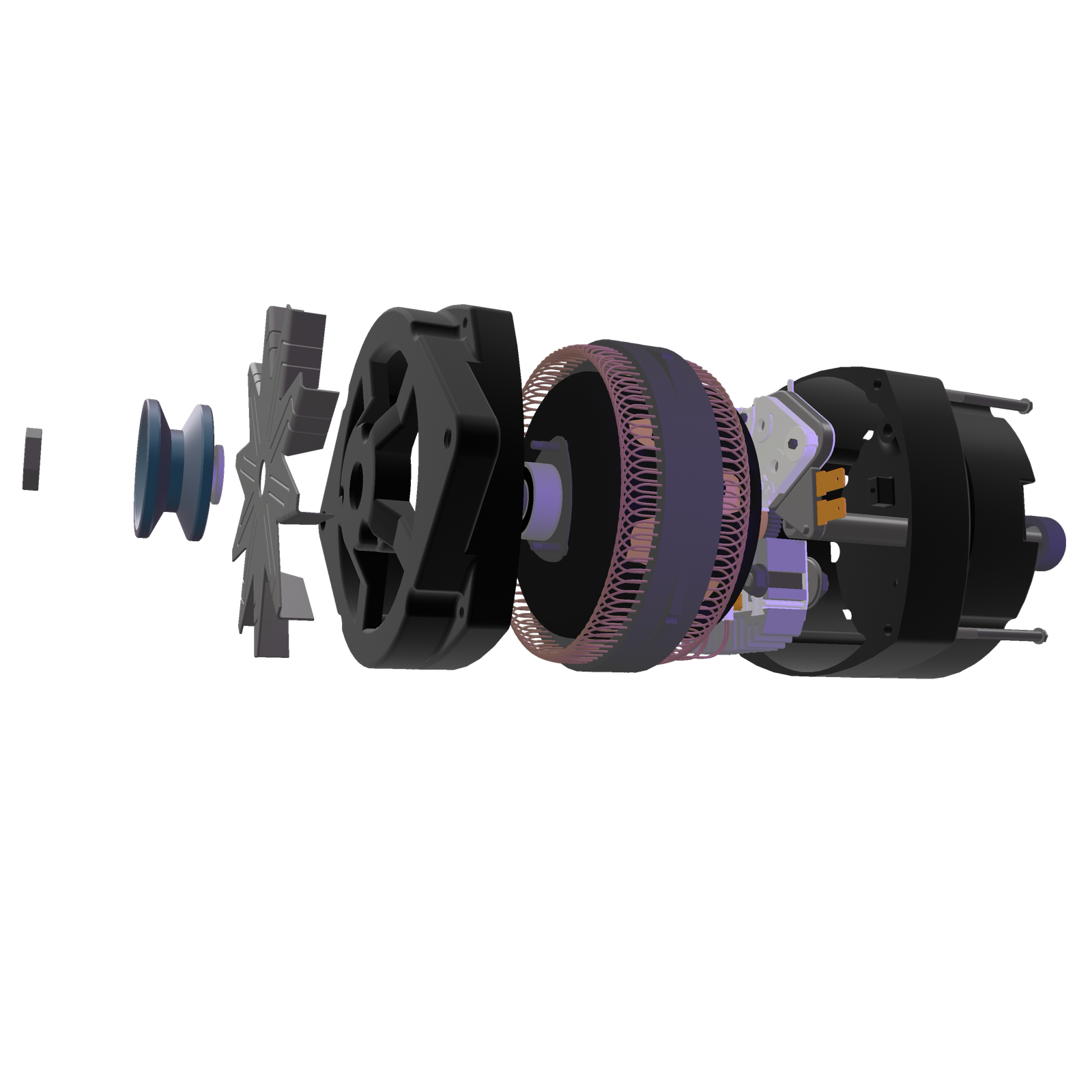 Alternator maintenance using advanced digital documentation