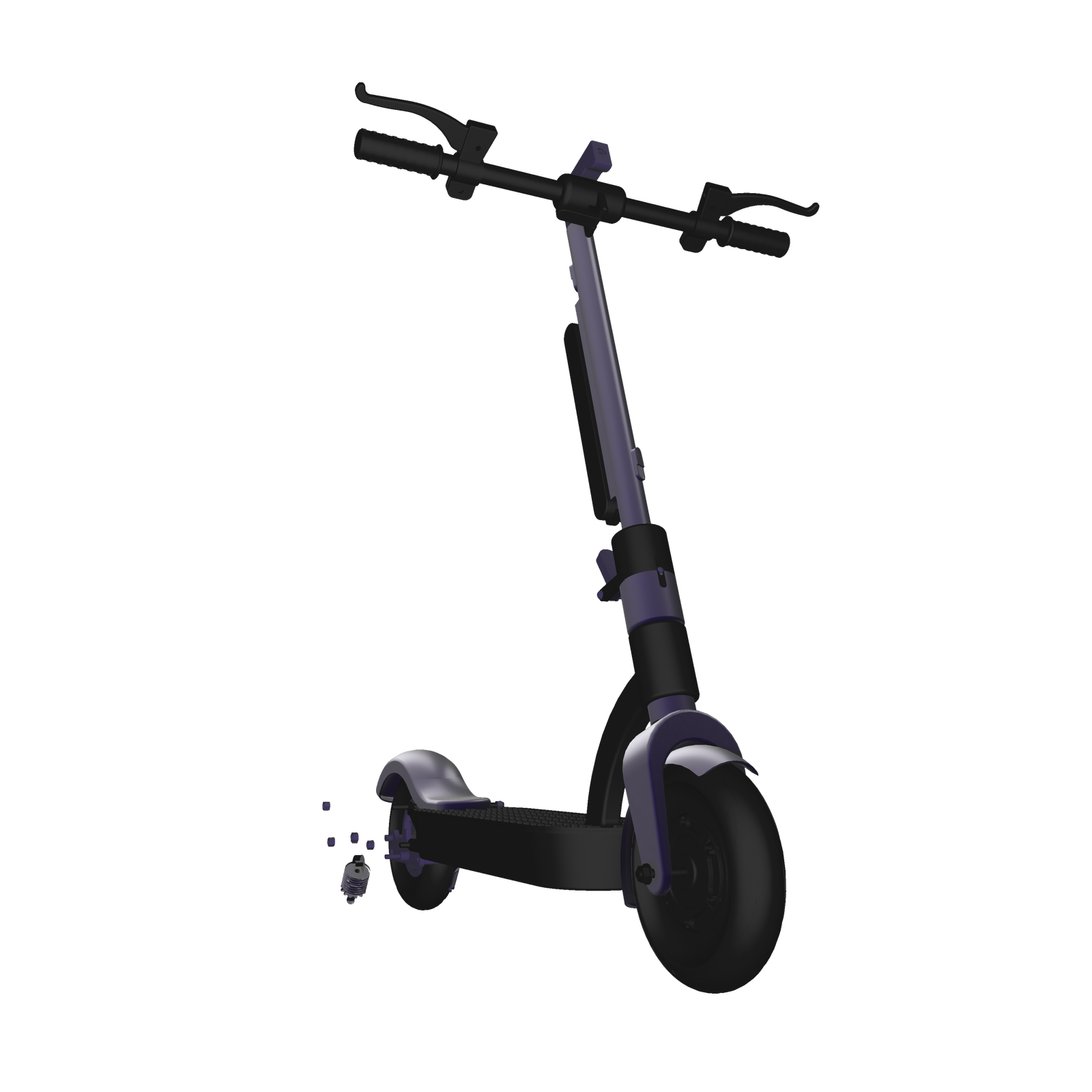 Scooter assembly and repair with interactive 3D work instructions